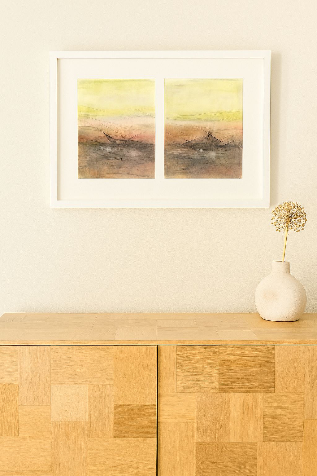 Maui 01-02 Original Fine Art Painting Diptych Collection | Carrie Bergey