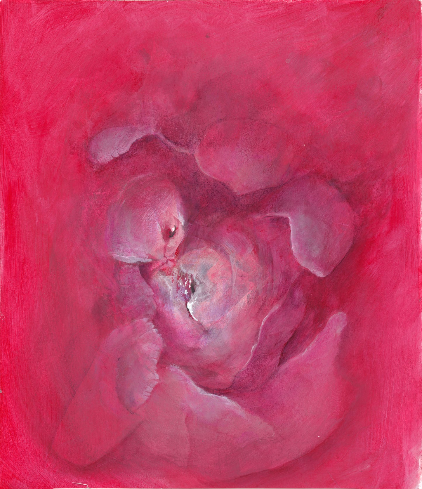 Sweetheart Original Fine Art Painting Diptych Collection | Carrie Bergey