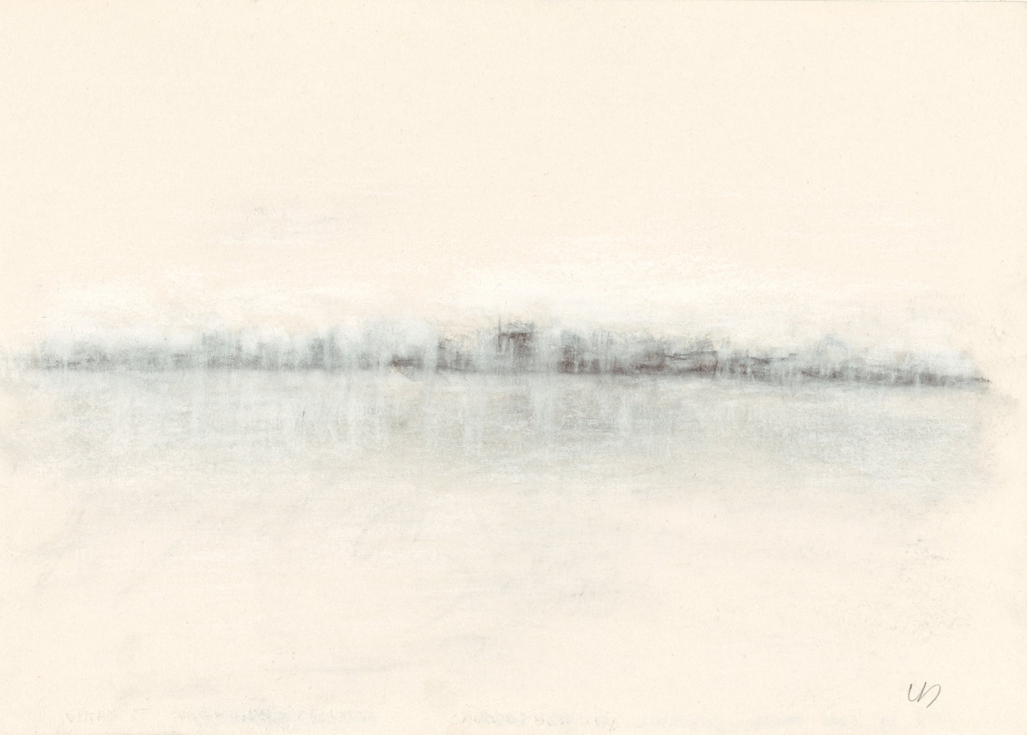 Vista 01-03 Original Fine Art Drawings Diptych Collection | Carrie Bergey