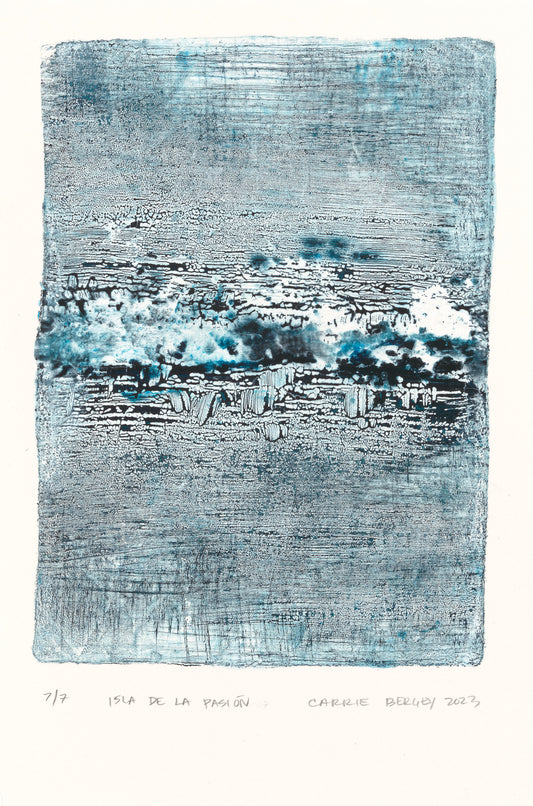 Isla De La Pasion-07 Original Monoprint