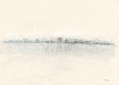 Vista 01-03 Original Fine Art Drawings Diptych Collection | Carrie Bergey